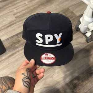 Navy blue spy optic new ear SnapBack.